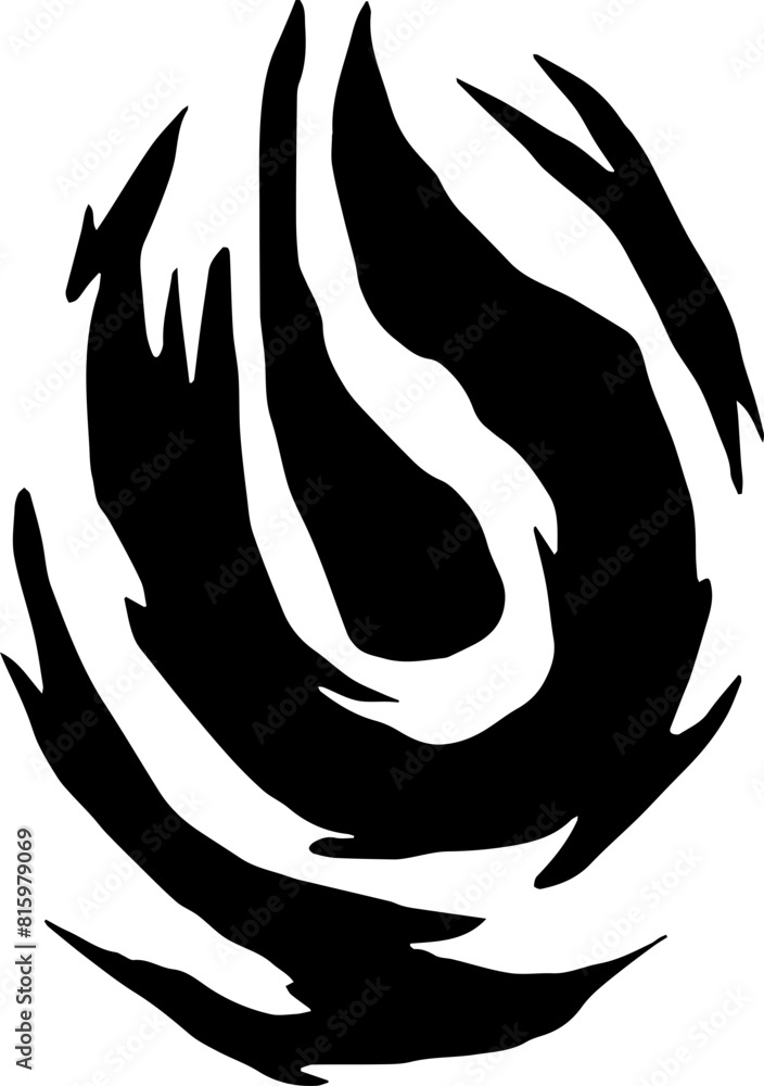 Fire Handmade Tribal Vector Shape - Fire symbol logo Icon Element for Graphic Design and Artistic Project Fire Handmade Tribal Vector Shape - Fire symbol logo Icon Element for Graphic Design and Artistic Project