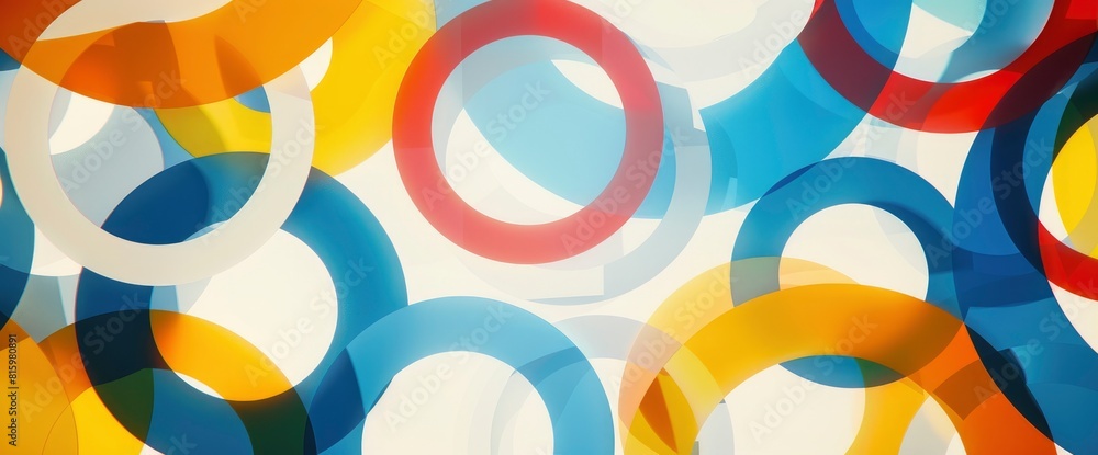 Abstract Colorful Circle Background Features Vibrant Hues And Dynamic Shapes, Creating A Visually Captivating And Modern Design, 3D Rendering Abstract Colorful Circle Background Features Vibrant Hues And Dynamic Shapes, Creating A Visually Captivating And Modern Design, 3D Rendering