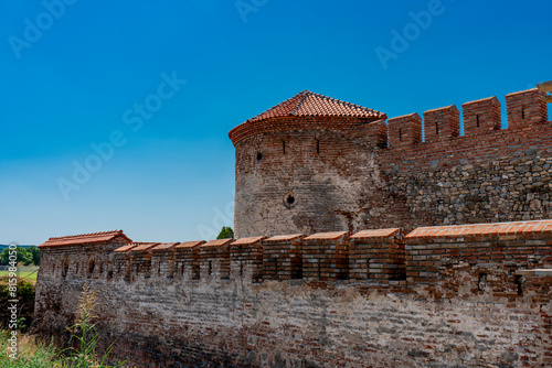 Majestic historical Fetislam fortress under the clear blue skies in Serbia photo
