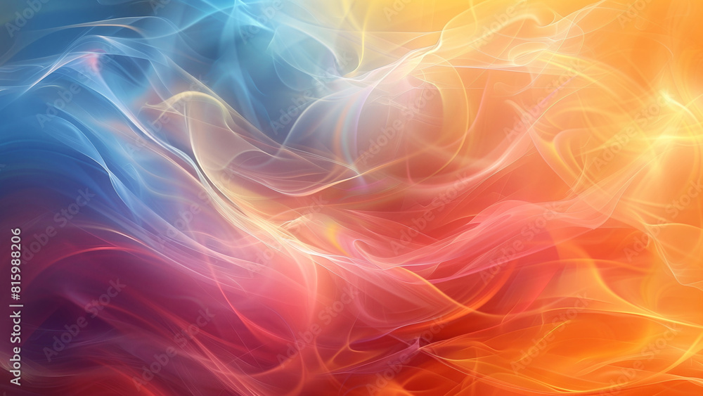 Vibrant Abstract Waves in Fluid Art Style, Perfect for Modern Home Decor and Creative Projects, Blue, Red, Orange Mix 8K Wallpaper High-resolution Vibrant Abstract Waves in Fluid Art Style, Perfect for Modern Home Decor and Creative Projects, Blue, Red, Orange Mix 8K Wallpaper High-resolution
