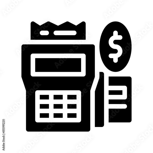 pay glyph icon