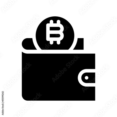 wallet glyph icon