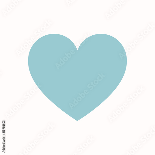 Free Download Vector style heart shape symbol logo - GFXLoad