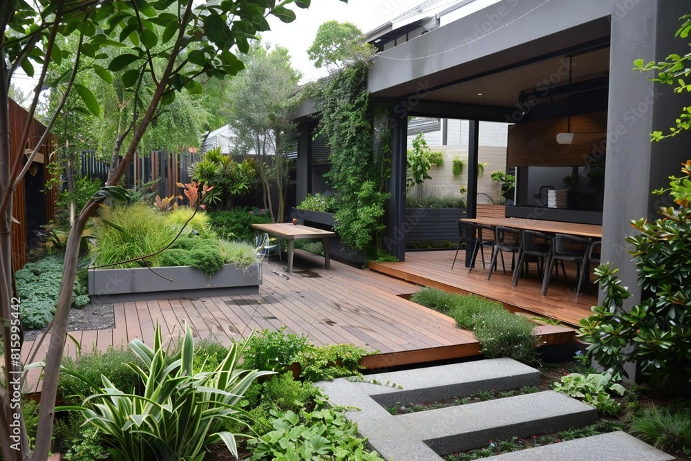 Modern Home Renovation in Melbourne: Deck, Patio, and Courtyard Addition Modern Home Renovation in Melbourne: Deck, Patio, and Courtyard Addition