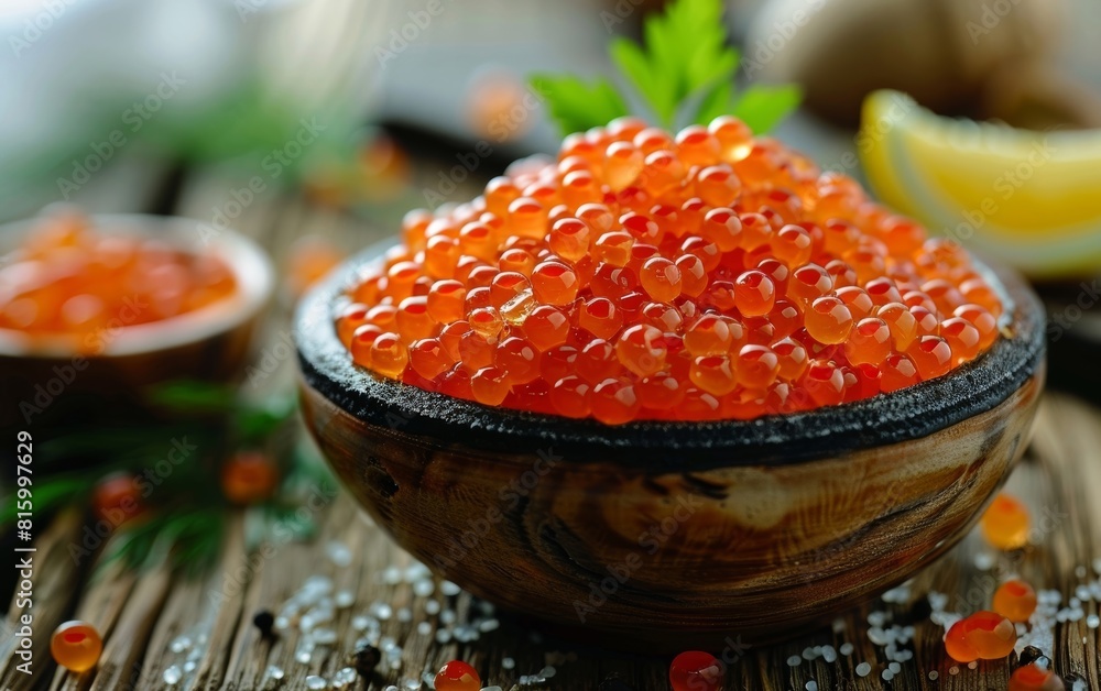 Delicious salmon roe. Delicious salmon roe.