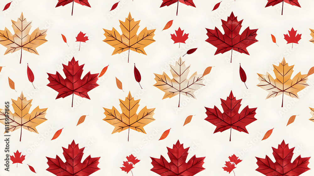 autumn leaves seamless pattern autumn leaves seamless pattern