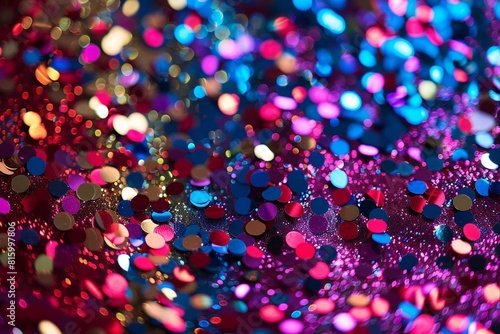 :Vibrant Festive Glitter Party Backdrop