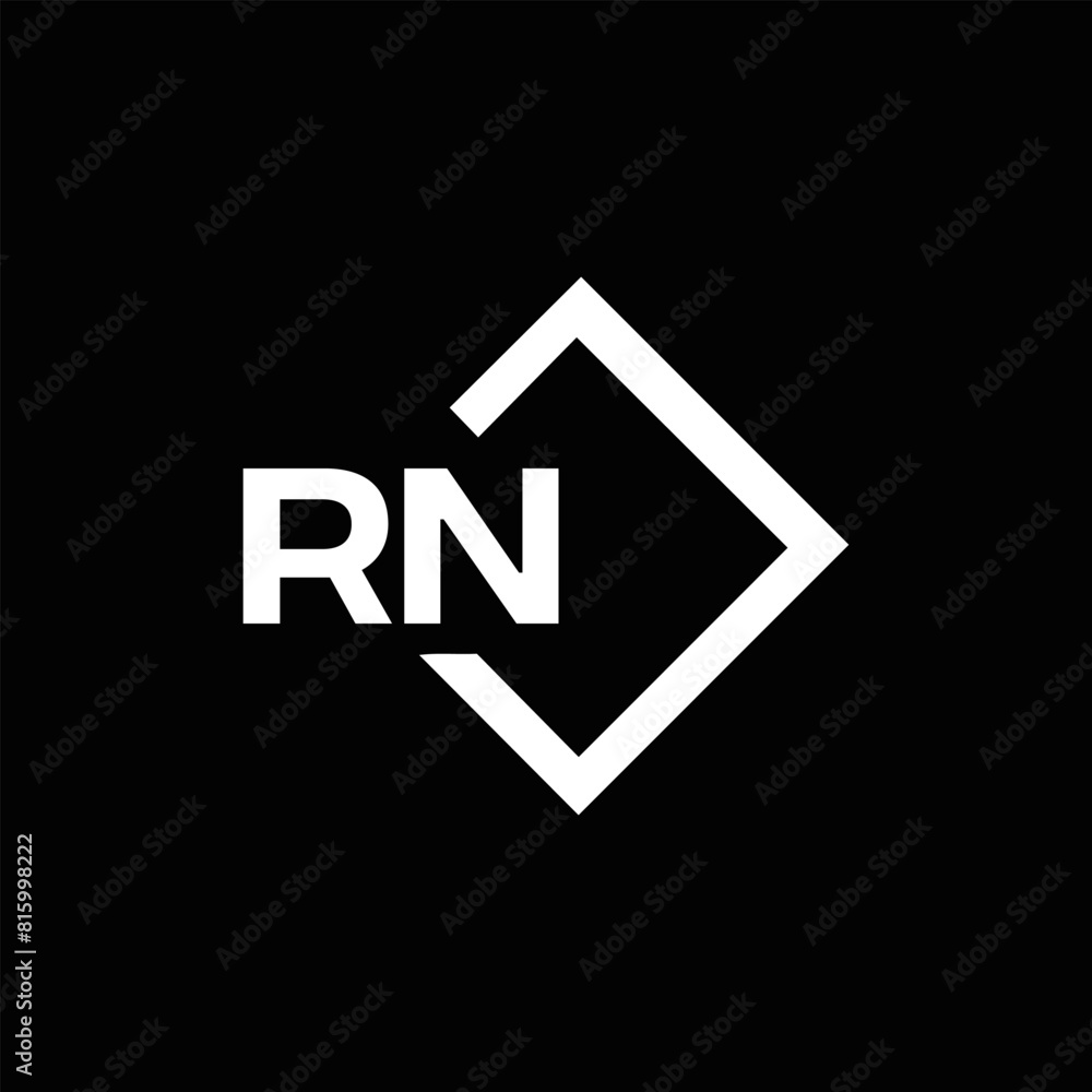 RN logo. R N design. White RN letter. RN, R N letter logo design. Initial letter RN linked circle uppercase monogram logo. RN logo. R N design. White RN letter. RN, R N letter logo design. Initial letter RN linked circle uppercase monogram logo.