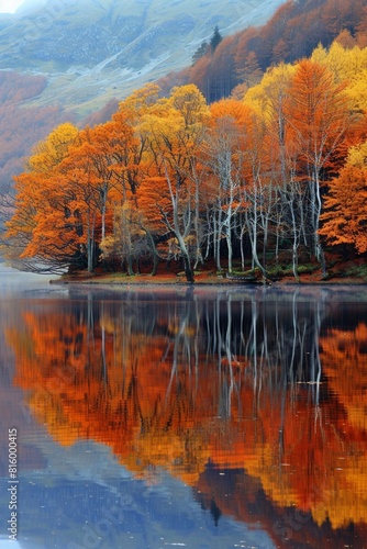 Fall Foliage on the Lake