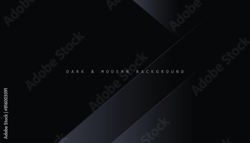 Simple and modern black color abstract background. EPS Vector file.