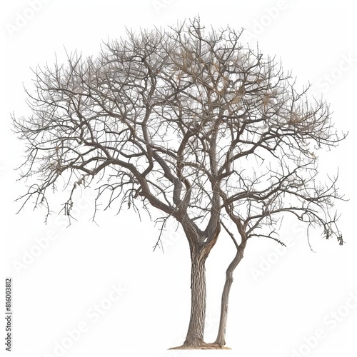 a bare tree with no leaves on it © LUPACO IMAGES