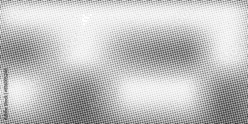 Abstract halftone background black and white dots, halftone abstract dotted background and texture banner Dotted gradient, smooth dots spraying and halftones dot background seamless pattern.
