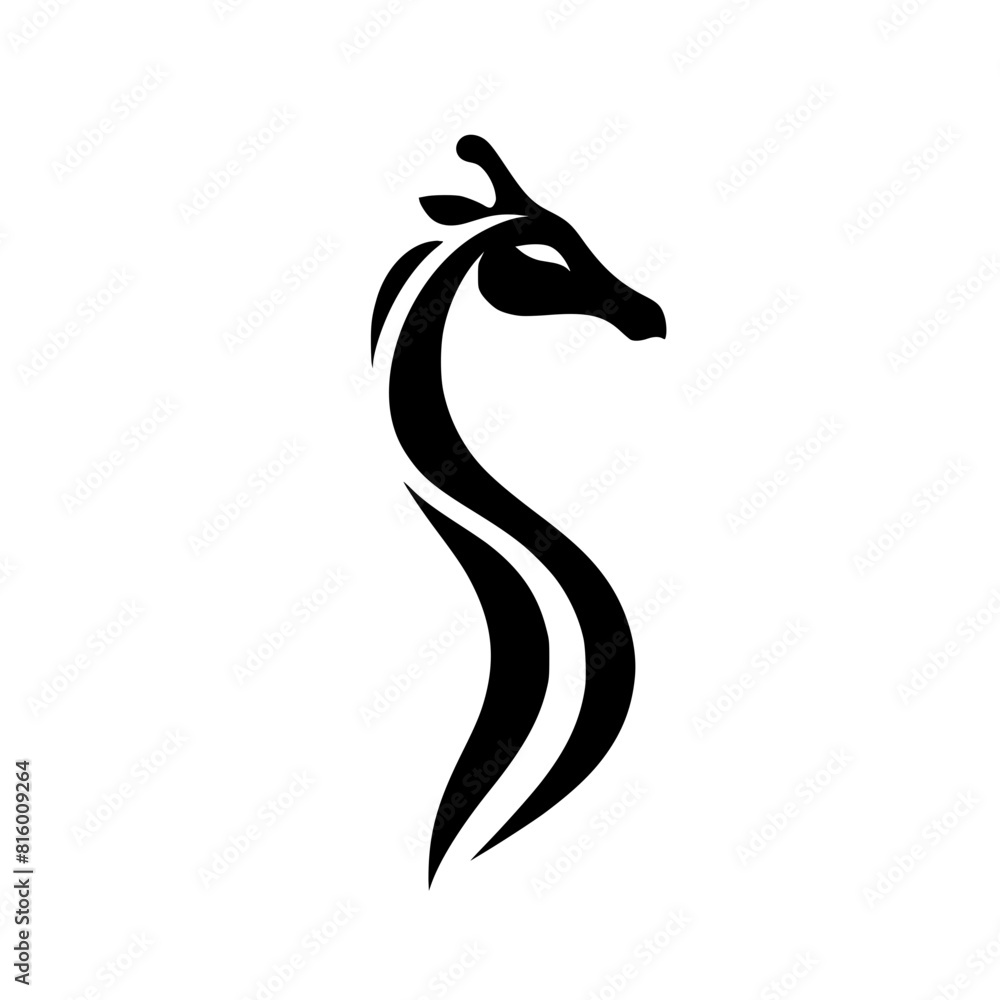 Fototapeta premium image of a giraffe