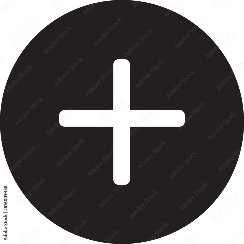 Obraz premium plus icon button