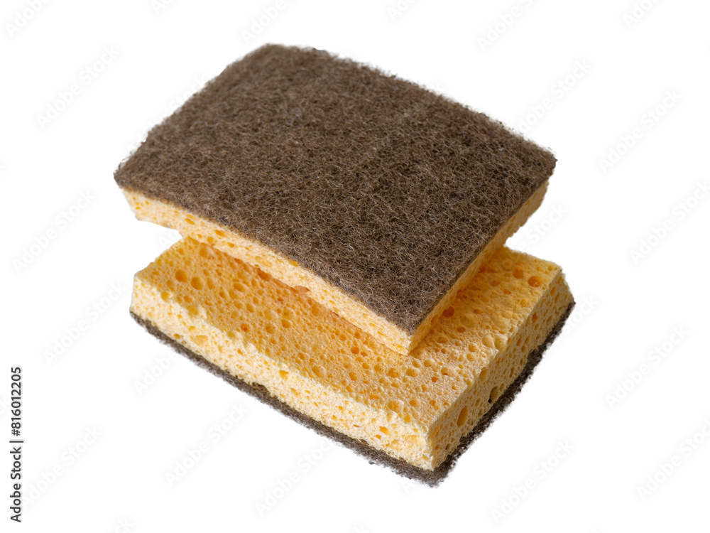 New eco friendly kitchen dish cleaning sponge with coconut fiber. Household cleaning tools. Biodegradable plant based scrubber pads for cleaning. Natural and environment friendly organic coconut fiber New eco friendly kitchen dish cleaning sponge with coconut fiber. Household cleaning tools. Biodegradable plant based scrubber pads for cleaning. Natural and environment friendly organic coconut fiber