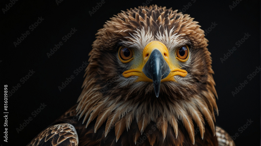 Fototapeta premium Eagle Vigilance: Contrast Against