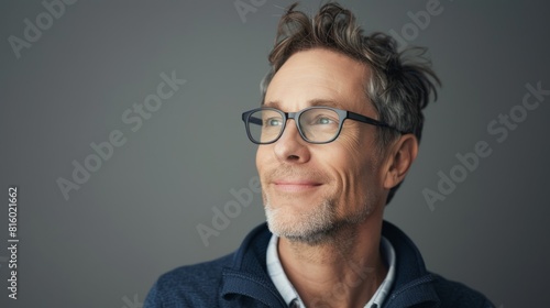Portrait of a Smiling Man