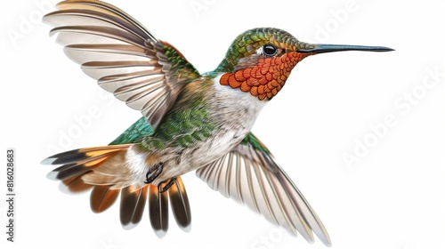 Captivating Hummingbird Macro