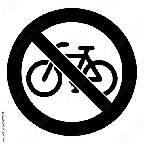 no bicycle sign