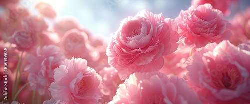 Peonies Flowers Background Toned In The Color Of The Year  Very Peri  Birthday Background