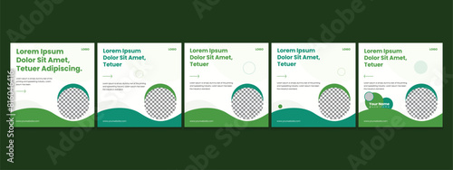 LinkedIn carousel post, social media Instagram carousel post, modern and editable business carousel template design