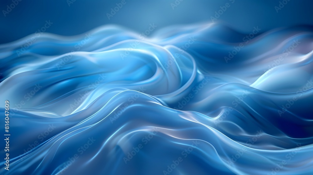 Abstract blue and white waves background Abstract blue and white waves background