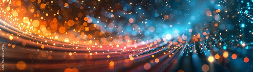 Hyper Fast Networks Hyper fast broadband for global data transfer, highlighted by an ...