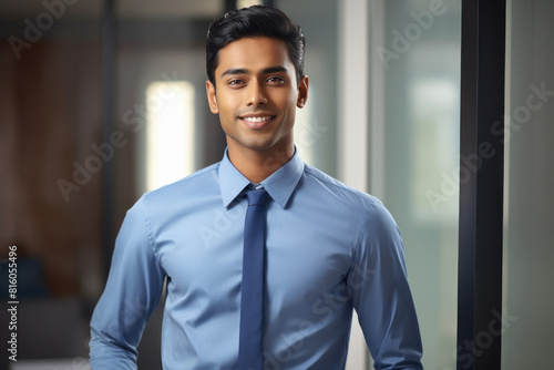 young man wearing formal shirt
