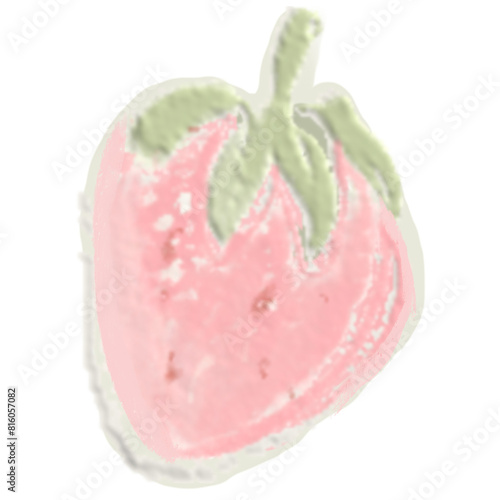 Strawberry digital art