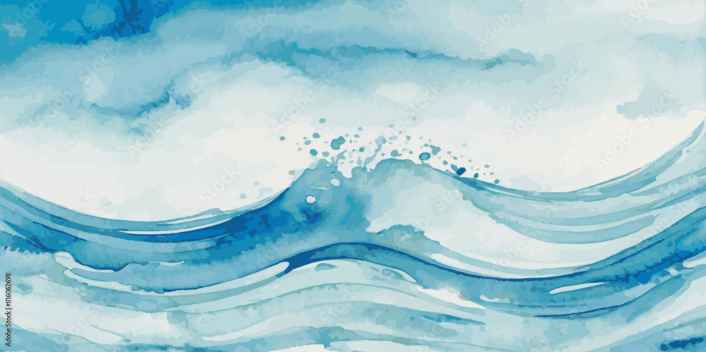 Beautiful soft blue sea water, ocean wave background. Soft blue and white hand printed creative marble texture ocean background. Beautiful soft blue sea water, ocean wave background. Soft blue and white hand printed creative marble texture ocean background.