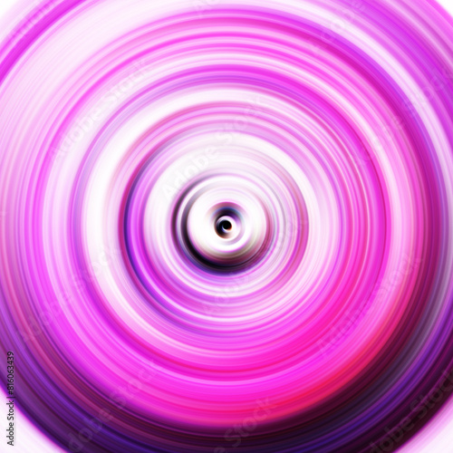 Colorful radial motion effect. Abstract rounded background. Color curves and sphere. Multi color gradient rings and circles wallpaper. Colored texture backdrop and banner.