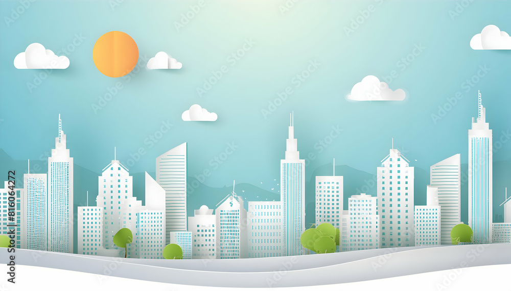 Smooth, Perfectly Clean a cityscape for graphic backgrounds and wallpaper. Smooth, Perfectly Clean a cityscape for graphic backgrounds and wallpaper.