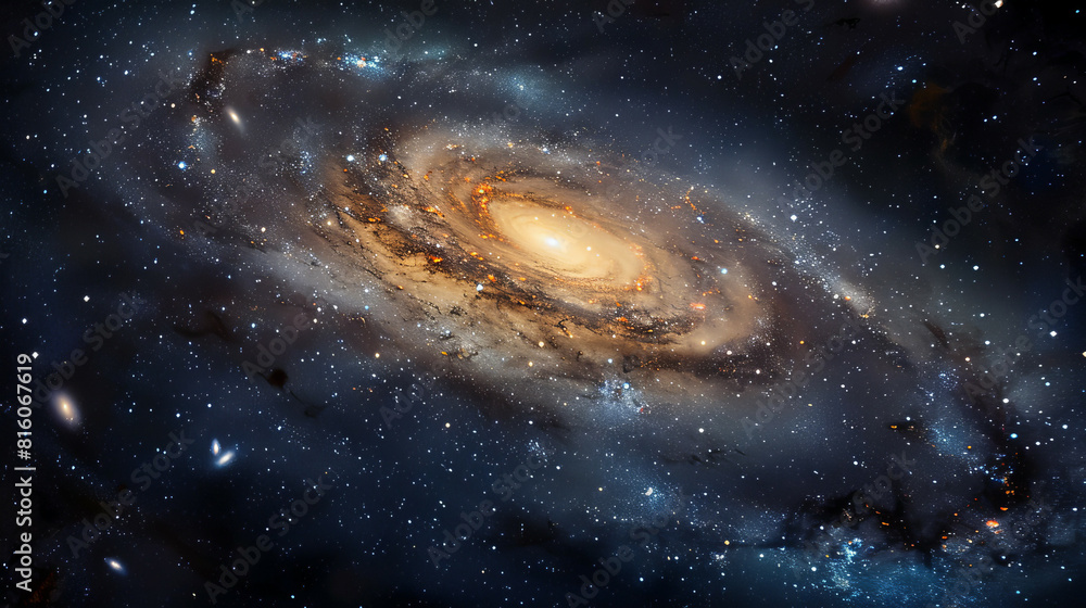 Hyper-Realistic Beauty Impressive Galaxy Nebula Captured in Stunning Detail and Splendor Hyper-Realistic Beauty Impressive Galaxy Nebula Captured in Stunning Detail and Splendor