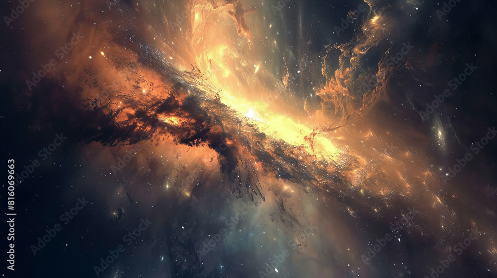 Hyper-Realistic Beauty Impressive Galaxy Nebula Captured in Stunning Detail and Splendor Hyper-Realistic Beauty Impressive Galaxy Nebula Captured in Stunning Detail and Splendor