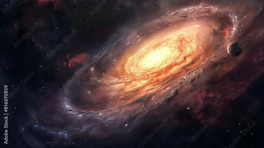 Hyper-Realistic Beauty Impressive Galaxy Nebula Captured in Stunning Detail and Splendor Hyper-Realistic Beauty Impressive Galaxy Nebula Captured in Stunning Detail and Splendor