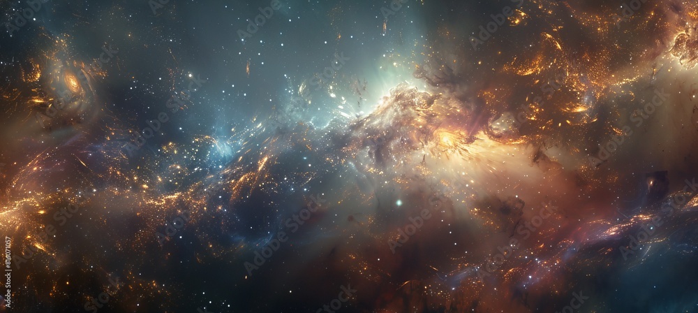 Hyper-Realistic Beauty Impressive Galaxy Nebula Captured in Stunning Detail and Splendor Hyper-Realistic Beauty Impressive Galaxy Nebula Captured in Stunning Detail and Splendor