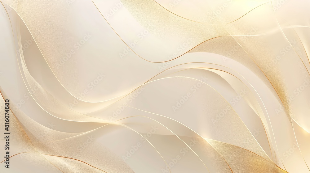 Obraz premium Elegant Beige and Gold Abstract Background for Photography, Wallpaper, and Digital Design Projects