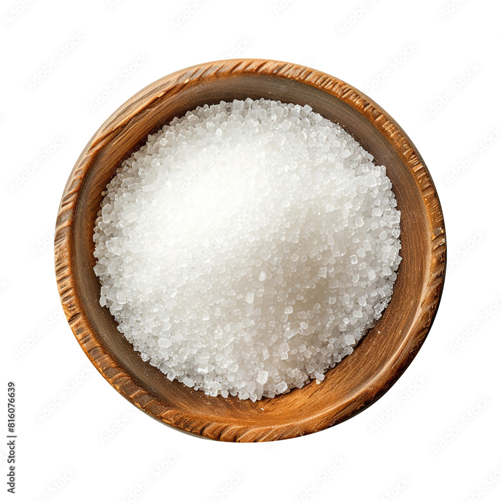 Bowl of white sugar isolated on transparent background png Bowl of white sugar isolated on transparent background png