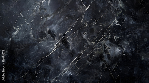 Dark black grey grunge Old marble wall cement abstract textured for background Empty rough grey black Concrete wall Grunge background black marble texture Grunge image wallpaper : Generative AI