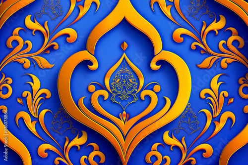 Seamless vector pattern in authentic arabian style