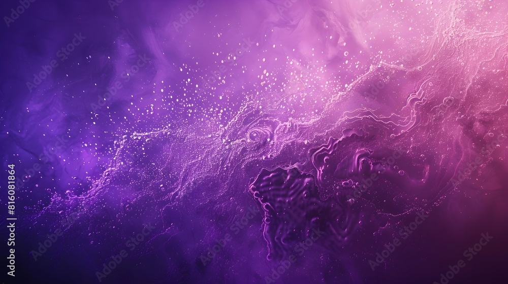 Vibrant Purple Shining Gradient Radiant Abstraction on Grungy Textured Backdrop