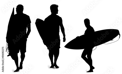 surfistas, contraluz, vector, tabla, surf, mar, atardecer, mujer surfista, silueta, tablista, ilustracion, arte surf, rosa, surfista en la playa, chica surf, mujer