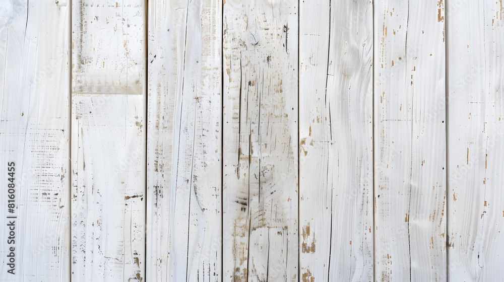 white wooden background : Generative AI white wooden background : Generative AI