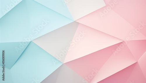 abstract blue pink pastel geometric background