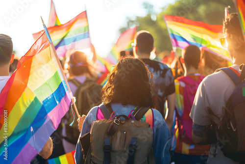 Youthful Spirit: Uniting Under the Rainbow Banner