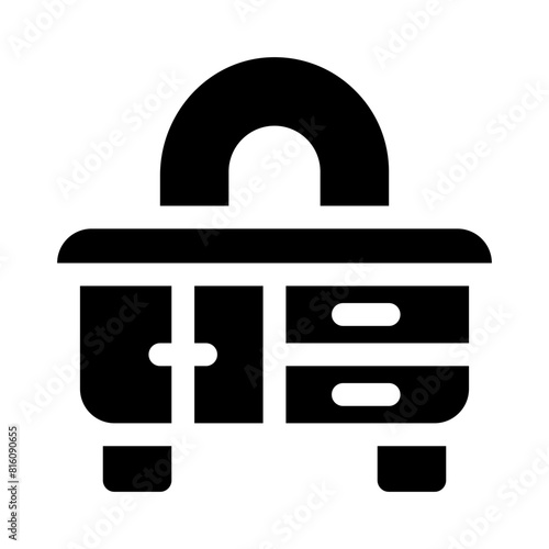 cupboard glyph icon