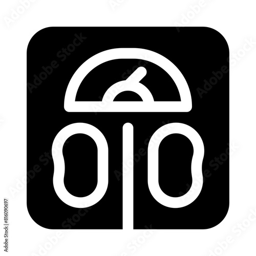 scales glyph icon