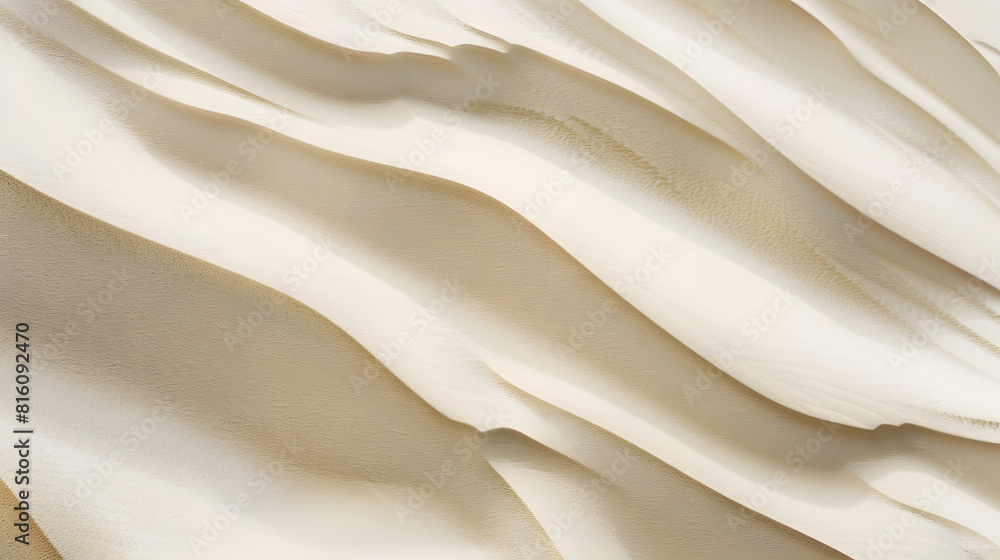 Obraz premium Khaki color Natural texture and background of the desert Sand patterns : Generative AI