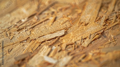 Macro view of chipboard backdrop