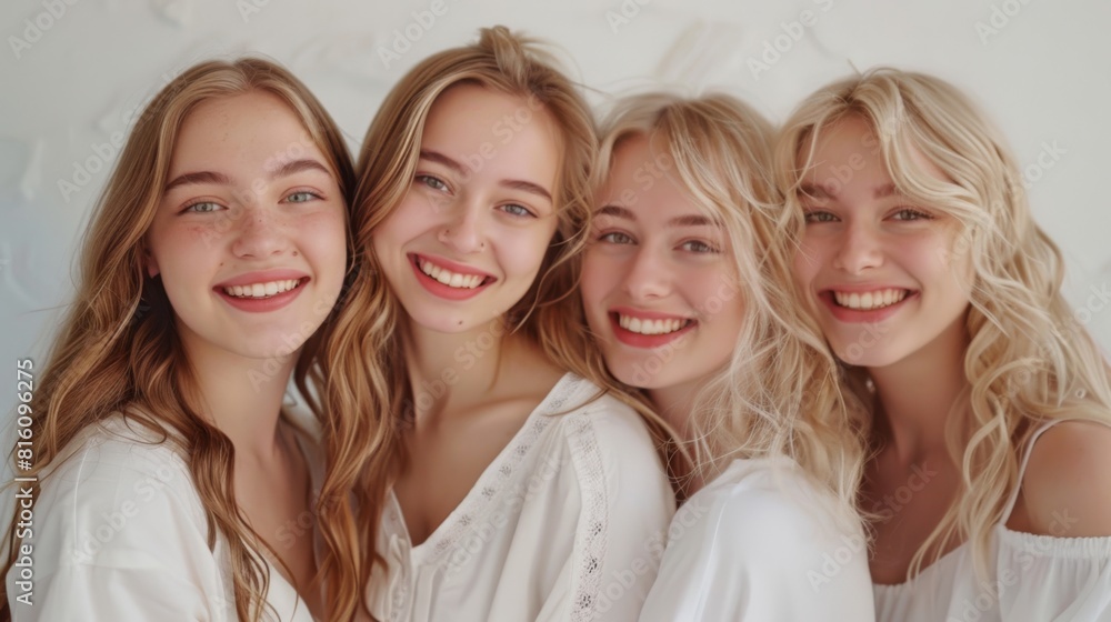 A Portrait of Joyful Friends A Portrait of Joyful Friends